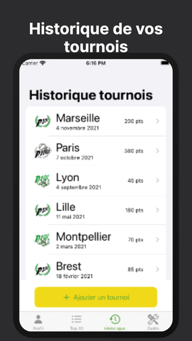 Padel Rank Screenshot