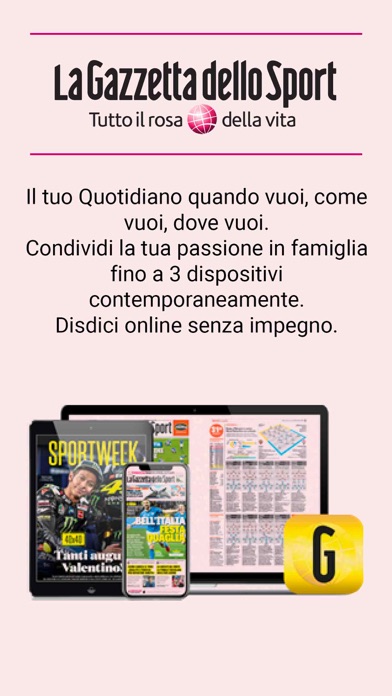 Gazzetta Reader Screenshot