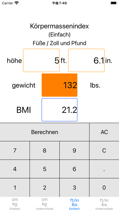 /BMI-Rechner