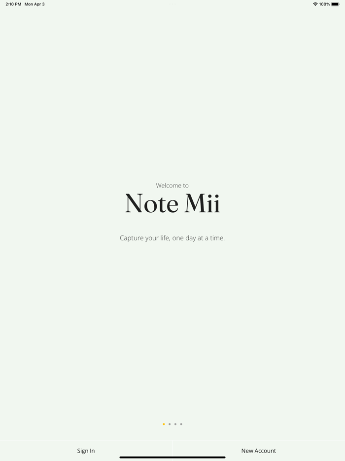 NoteMii - Personal Journal