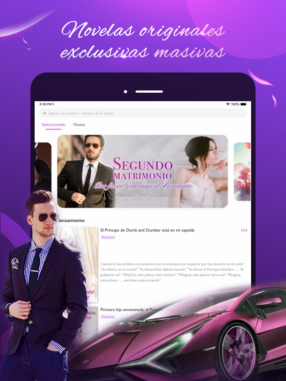 Foreader iPad screenshot 1 - Entertainment app