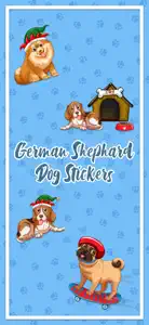 German Shepherd Dog Stickers screenshot #1 for iPhone