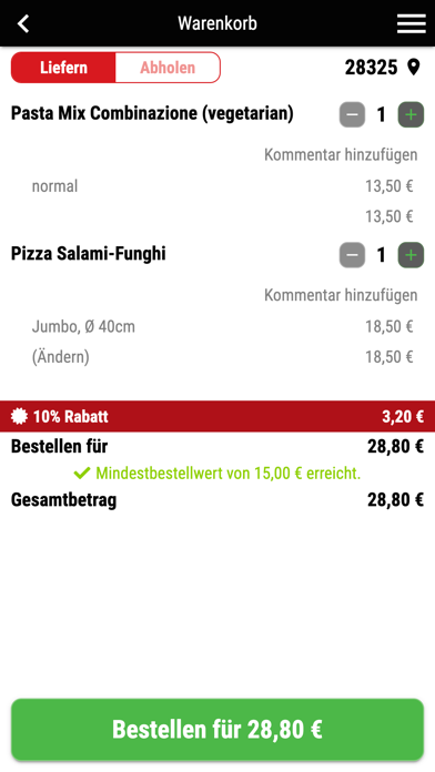 Italia Express Bremen Screenshot