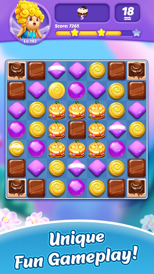 #6. Candy Charming-Match 3 Game (iOS) 由: 707 INTERACTIVE