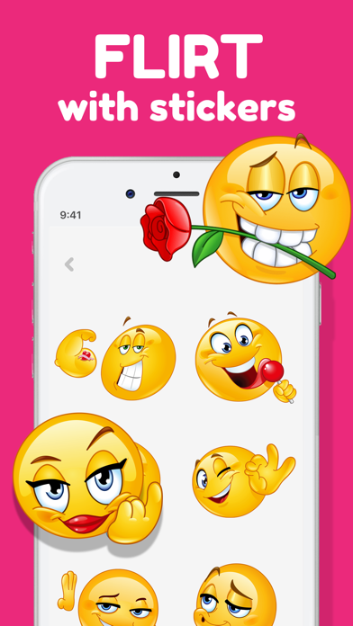 Pop Love Stickers & Emojis Screenshot