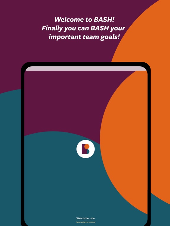 BASH - Goals, Teamwork & Trust