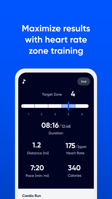 Aaptiv: #1 Audio Fitness App Screenshot