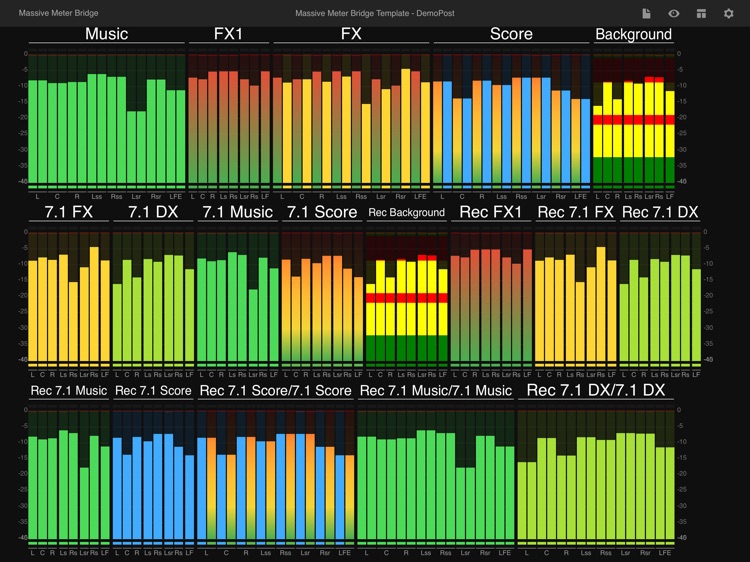 Massive Meter Bridge