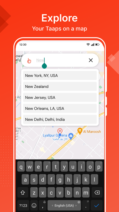 Taap - Social App Screenshot