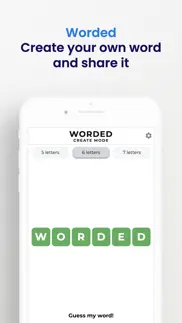 worde - daily & unlimited iphone screenshot 3