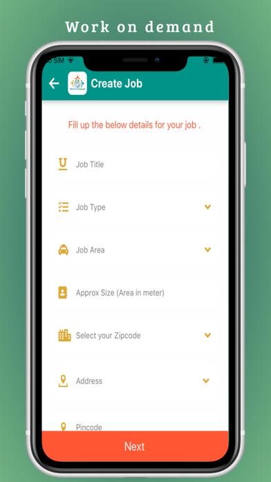 WOD - Work on demand Screenshot
