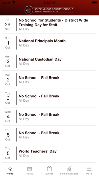 Breckinridge County Schools Screenshot