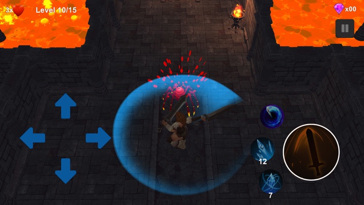 Hero North:Dragon Slayer 3d IO screenshot-5