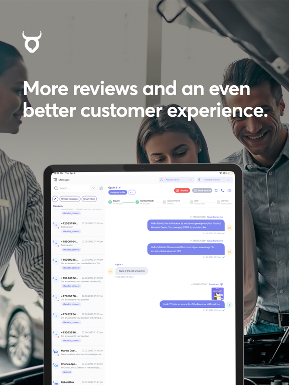 Matador.ai iPad screenshot 4 - Business app