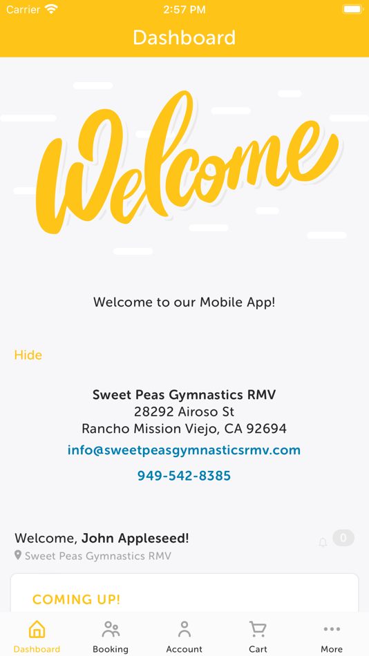 Sweet Peas Gymnastics - 2.9.10 - (iOS)