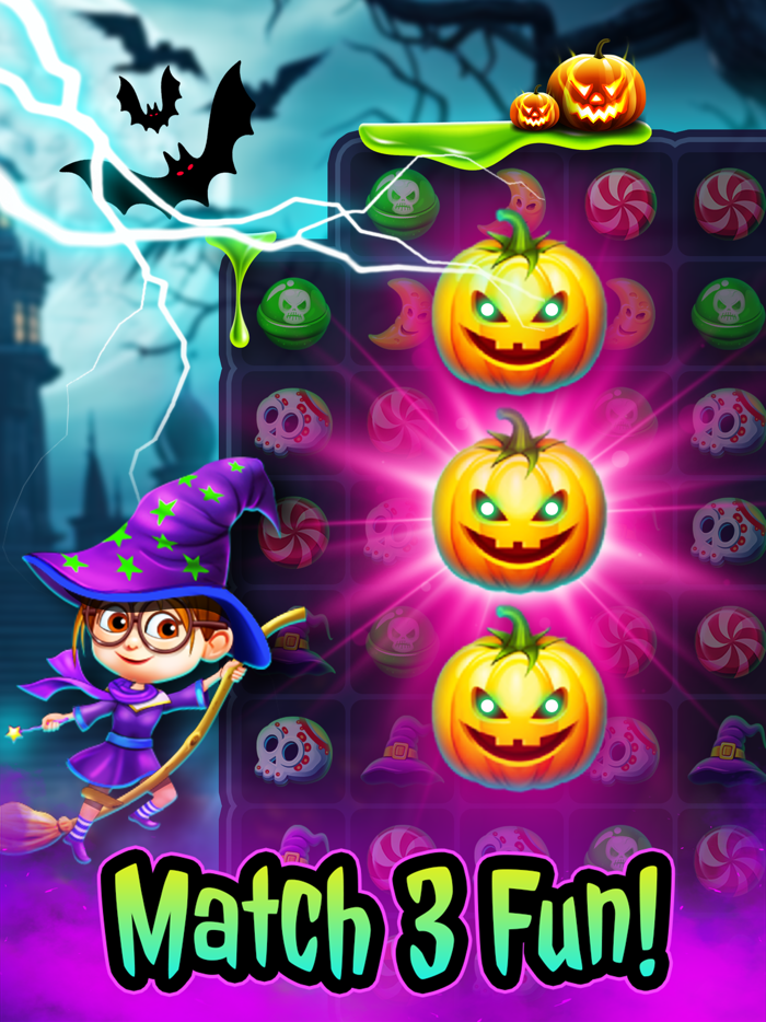 The Halloween Match 3 Puzzle
