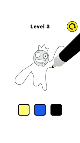 Game screenshot Coloring rainbow blue friends apk