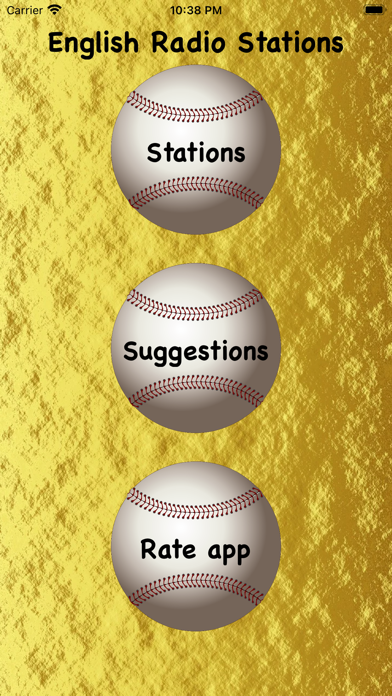 Screenshot #2 pour Stations de radio anglaises