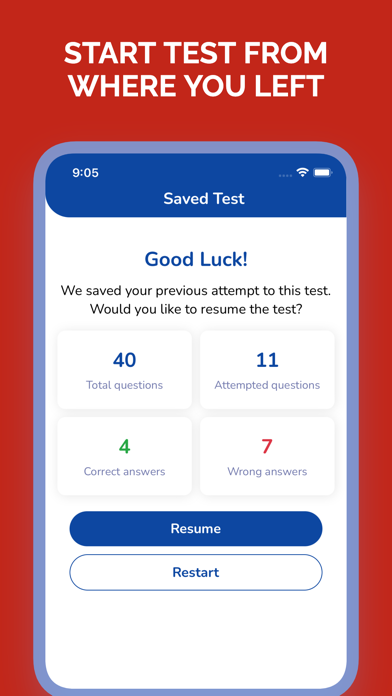 DMV Permit Test Practice 2025 Screenshot
