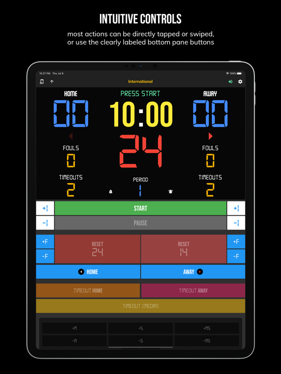 Screenshot #5 pour BT Basketball Controller