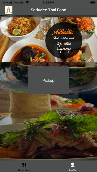 Sadudee Thai Food Screenshot