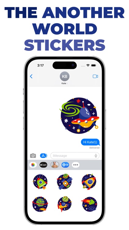 The Another World stickers