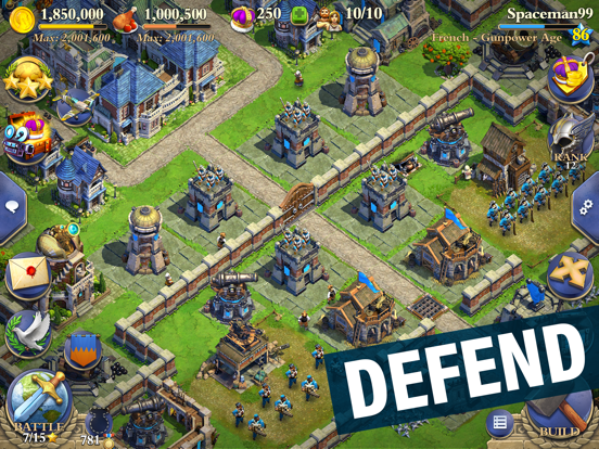 DomiNations iPad app afbeelding 4