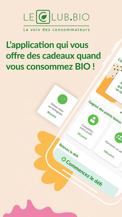 Screenshot #1 pour Le Club Bio : cashback bio !