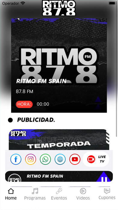 Ritmo FM Spain Screenshot
