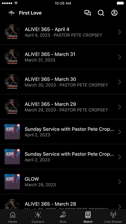 First Love Church App