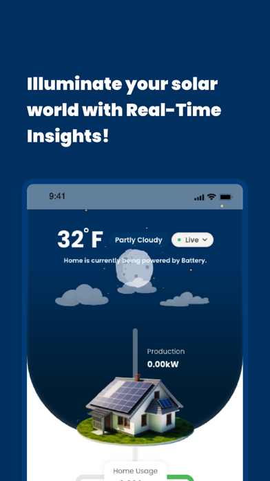 Blaze Solar iPhone screenshot 4 - Productivity app