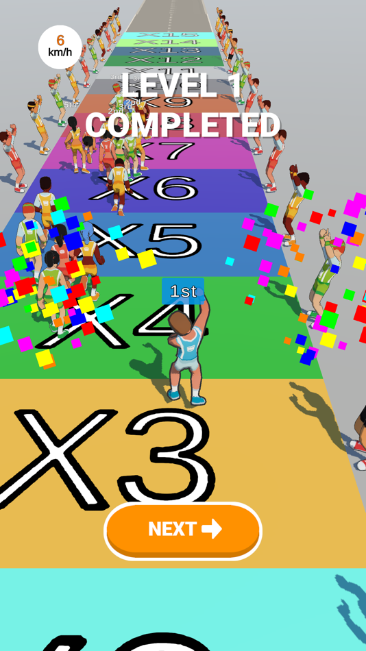 #3. Marathon Run 3D (iOS) By: Black Candy LLC
