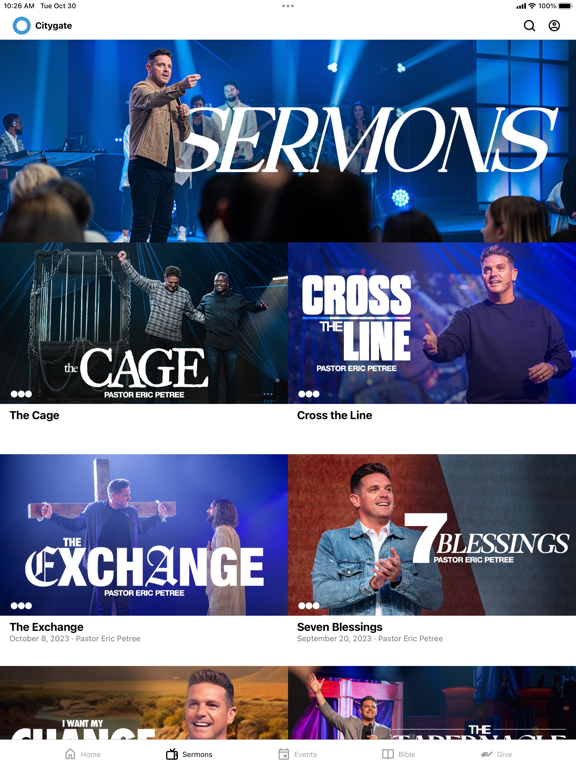 Citygate iPad screenshot 2 - Lifestyle app