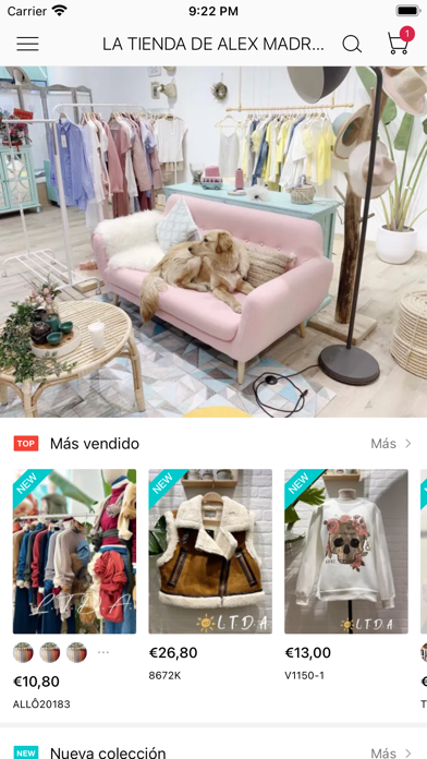 La Tienda de Alex Madrid Screenshot