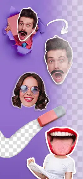 Game screenshot Create Stickers – Cut & Paste apk