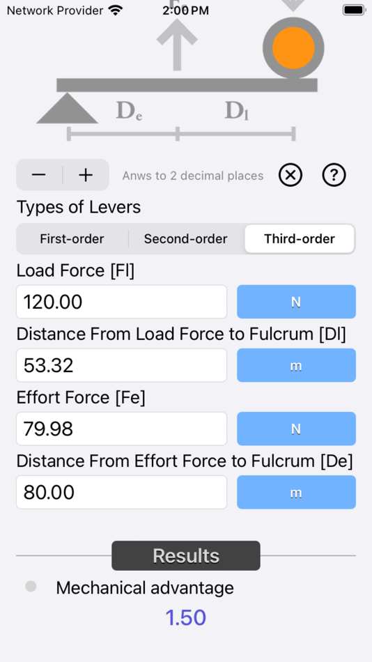 #4. Levers Calculator (iOS) 由: Nitrio