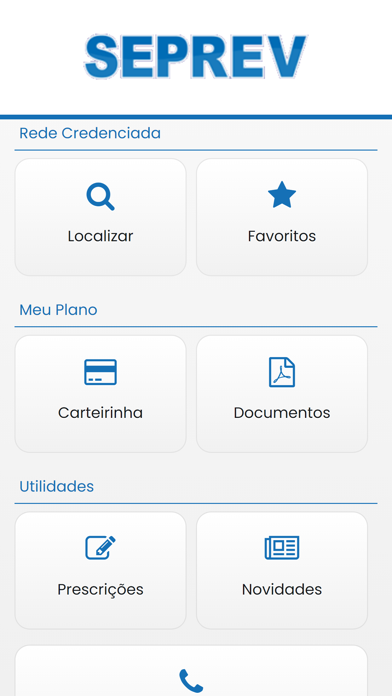 SEPREV Saúde Screenshot