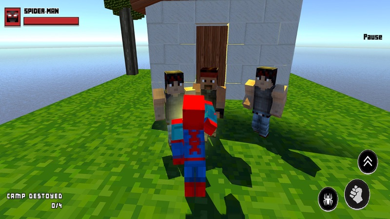 Minecraft Spider-Man Adventure screenshot 3
