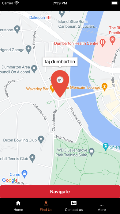 Taj Dumbarton Takeaway Screenshot