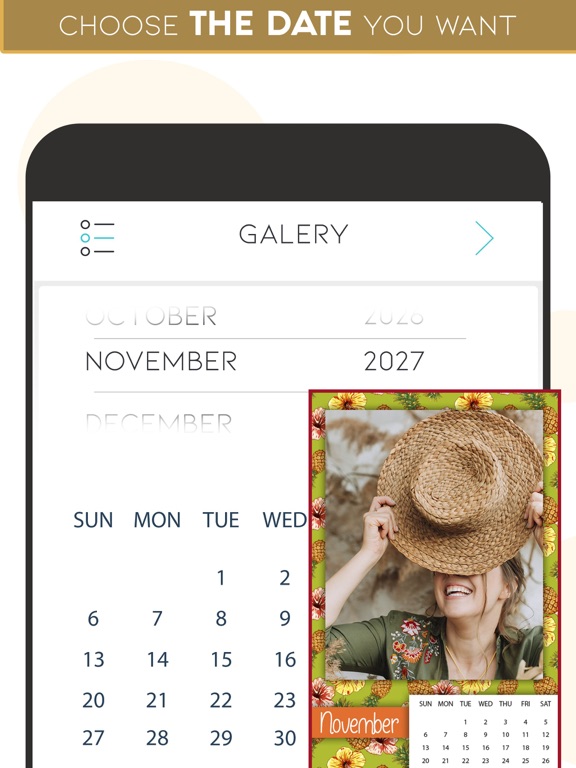 Screenshot #5 pour Créez votre propre calendrier