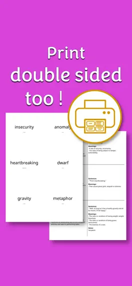 Game screenshot Print Flashcards apk