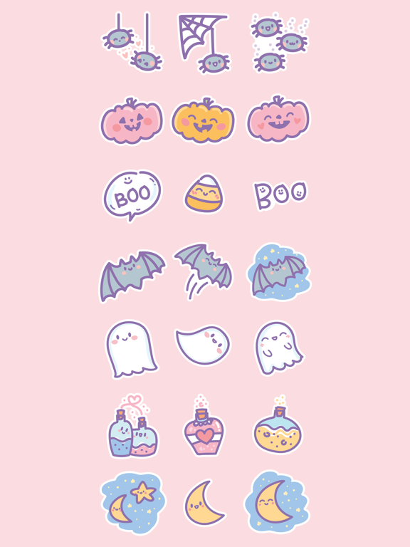 Screenshot #6 pour Cutest Spooky doodles