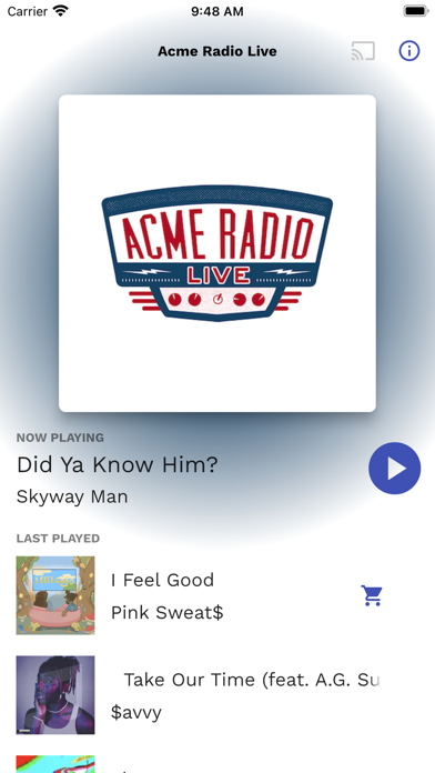 Acme Radio Live Screenshot