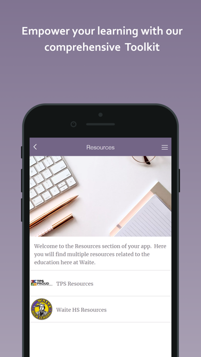 Waite High School - TPS Screenshot