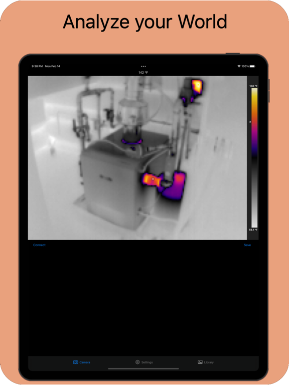 tCamView iPad screenshot 1 - Photo & Video app