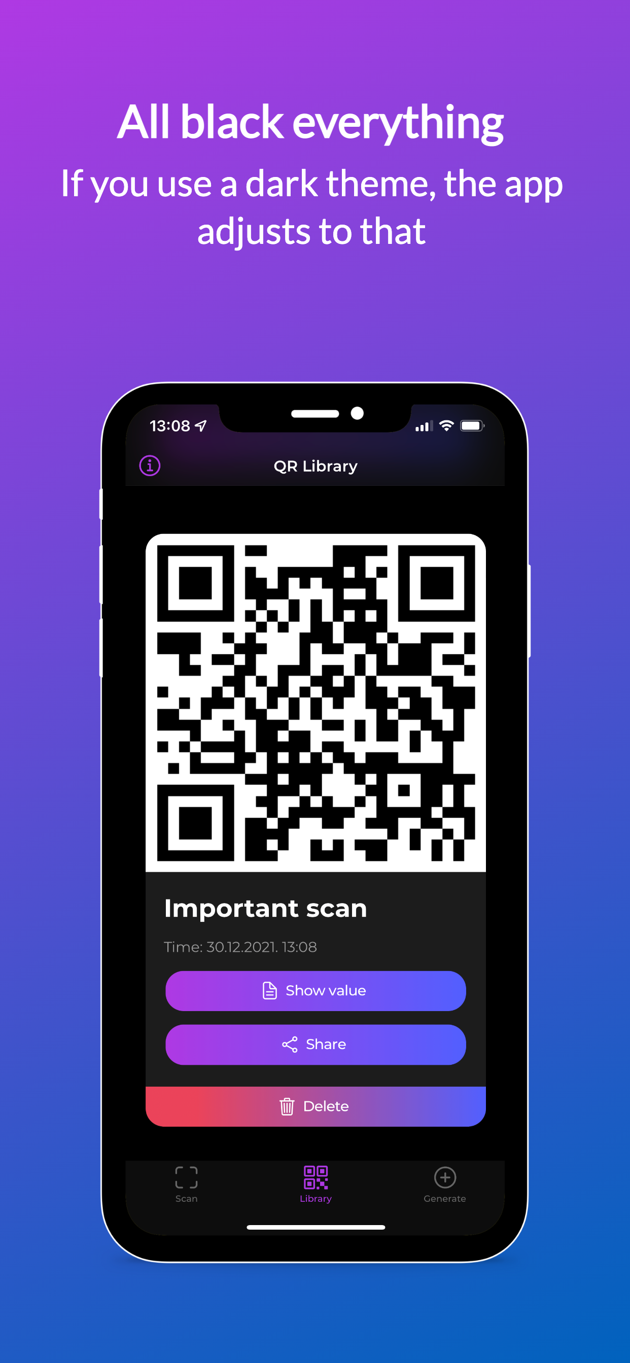 QR Saver