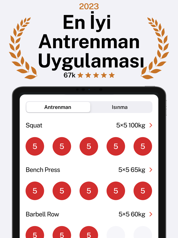 StrongLifts 5x5 Antrenmanı