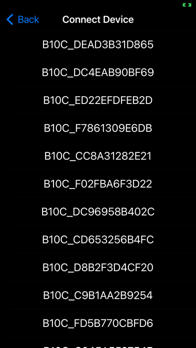 PPGTestData app screenshot