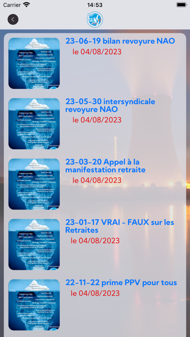 UNSAppli Screenshot