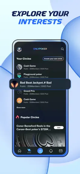 Game screenshot OnlyPoker-Home Base For Poker apk